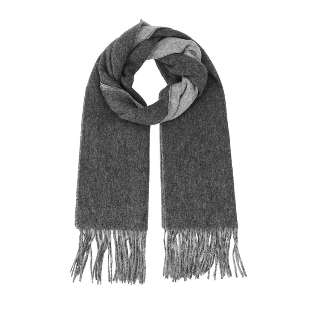9604 Merino Wool Scarf | 100% Pure Wool Solid Color Double-Sided Reversible